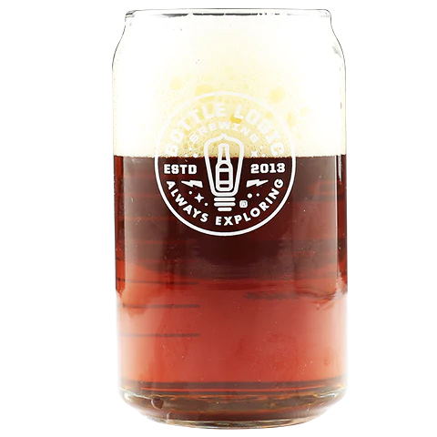 Bottle Logic Beaker Glass