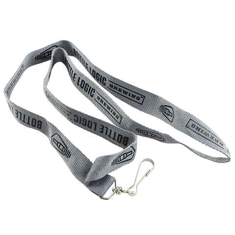Bottle Logic Lanyard (Grey) 