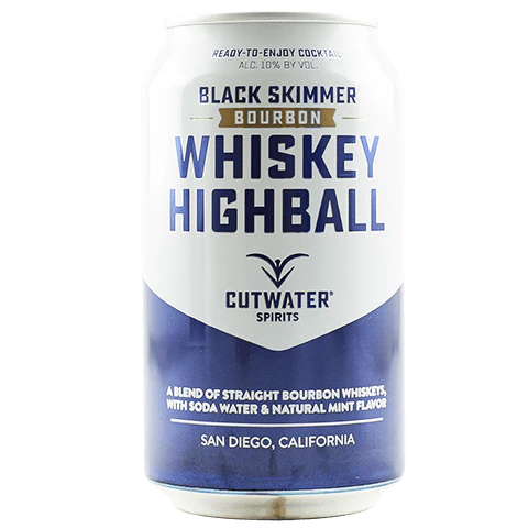 Cutwater Black Skimmer Whiskey Highball 