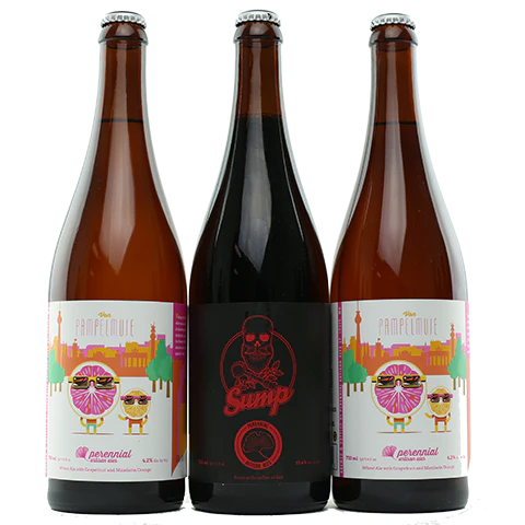 Perennial Sump Imperial Coffee Stout / Von Pampelmuse 3PK 