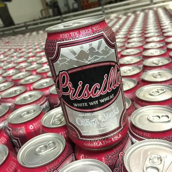 Oskar Blues Priscilla White Wit Wheat 