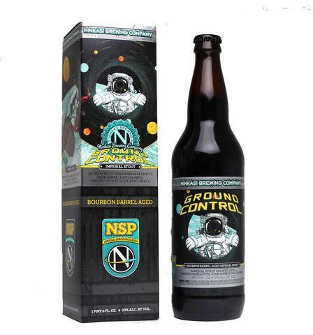 Ninkasi Ground Control 2016 Bourbon Barrel-Aged Imperial Stout 