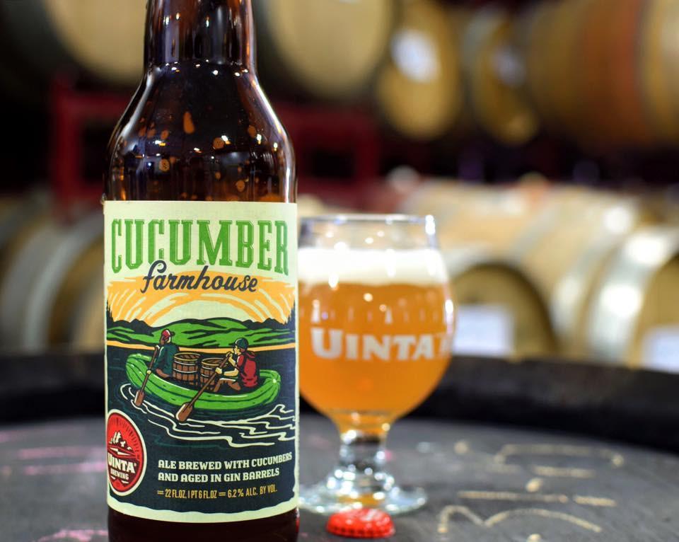Uinta Cucumber Farmhouse Gin Barrel Aged 