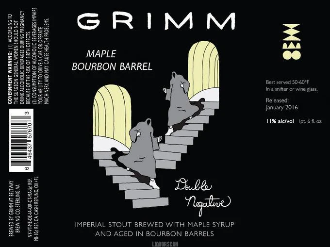 Grimm Maple Bourbon Barrel Double Negative 