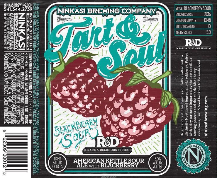 Ninkasi Tart & Soul Sour Ale 