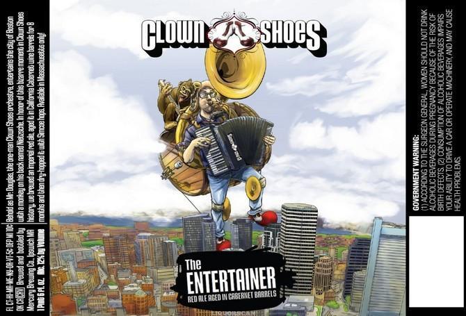 Clown Shoes The Entertainer Imperial Red Ale Aged in Cabernet Barrels 