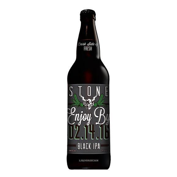 Stone Enjoy By 02.14.16 Black IPA 
