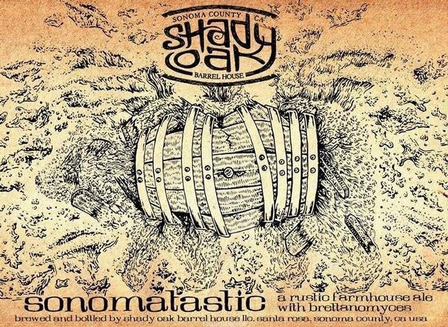 Shady Oak Sonomatastic Rustic Brett Farmhouse Ale 