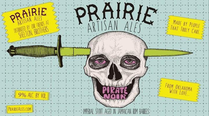 Prairie Pirate Noir Rum Barrel Aged Imperial Stout / Hop 2-Pack 