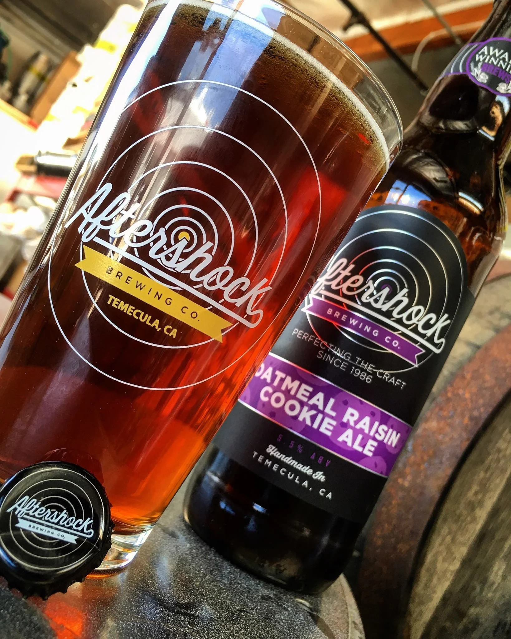 Aftershock Oatmeal Raisin Cookie Ale 