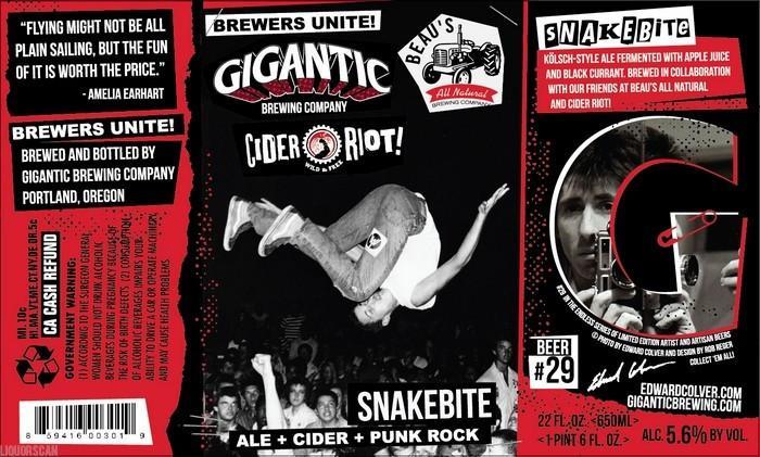 Gigantic Snakebite Kolsch 
