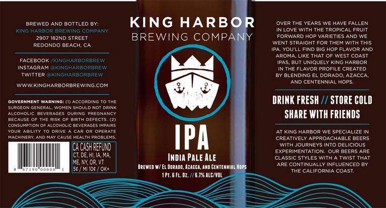 King Harbor IPA 