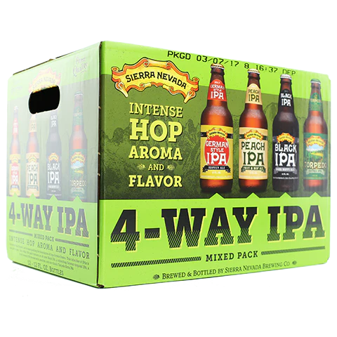 Sierra Nevada 4-Way IPA Variety Pack 2017 