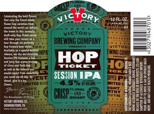 Victory Hop Ticket Session IPA 
