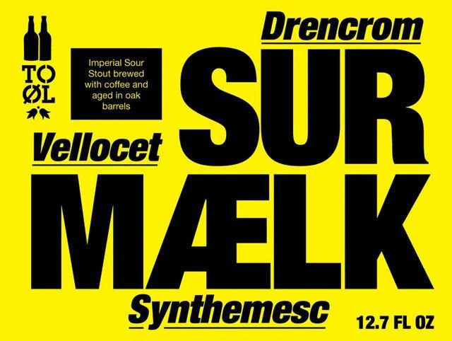 To Ol Sur Maelk Barrel-Aged Imperial Sour Milk Stout 