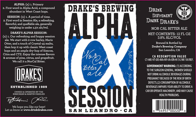 Drake's Alpha Session IPA 