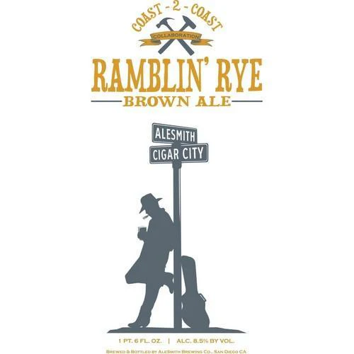 AleSmith Cigar City Ramblin' Rye 