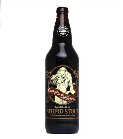 Coronado Bourbon Barrel-Aged Stupid Stout 