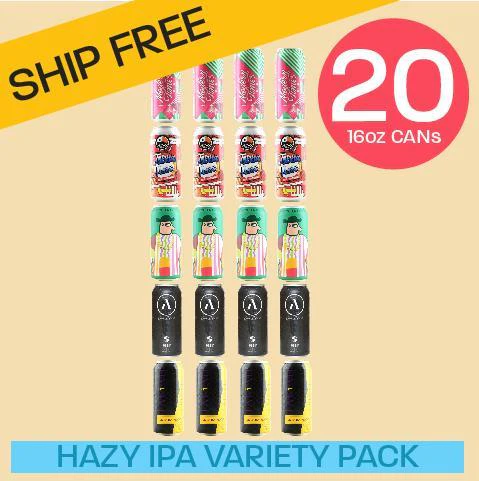 Hazy IPA Variety Pack (SHIP FREE) 