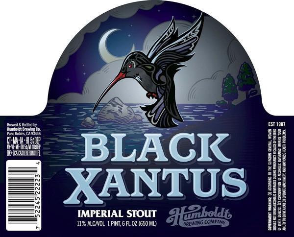 Humboldt Black Xantus Imperial Stout 