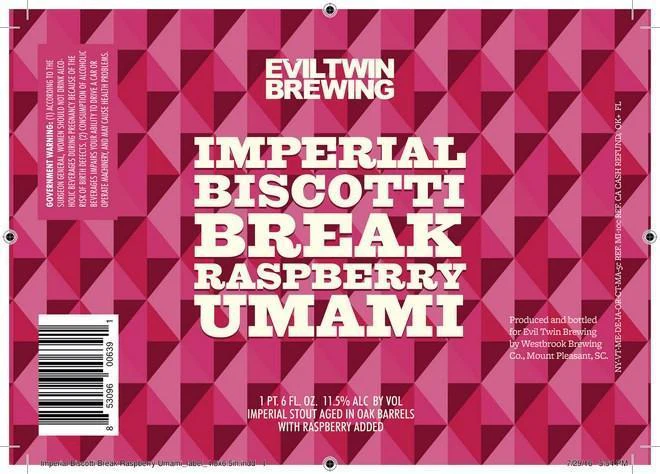 Evil Twin Imperial Biscotti Break BA Raspberry Umami 