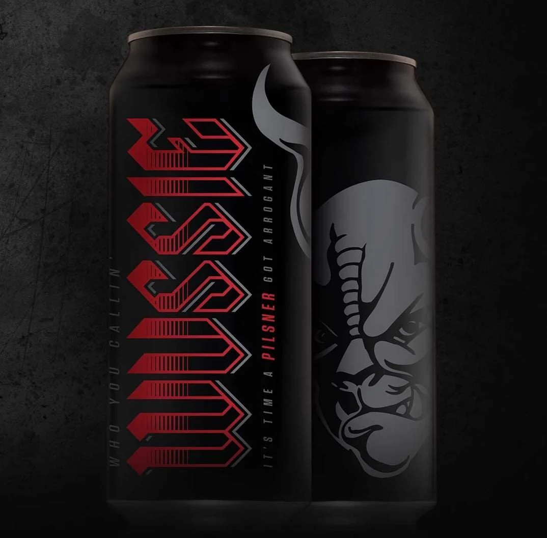 Arrogant Bastard Who You Callin' Wussie Pilsner 