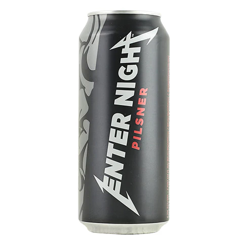 Stone / Metallica Enter Night Pilsner 