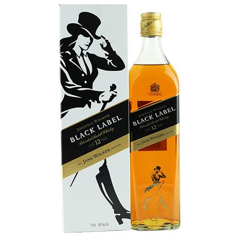 Johnnie Walker Black Label The Jane Walker Edition 12 Year Old Scotch Whisky 
