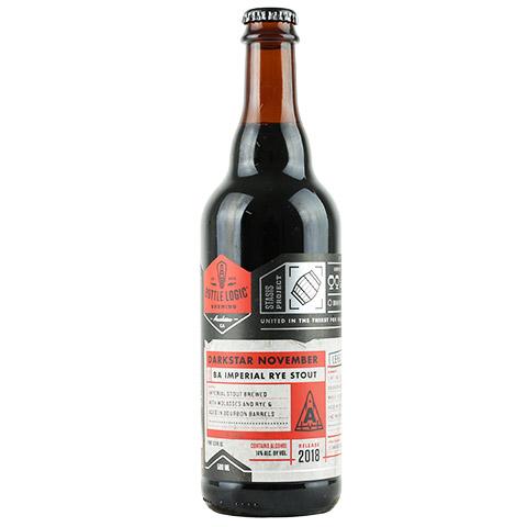 Bottle Logic Darkstar November Barrel Aged Imperial Rye Stout 2018 