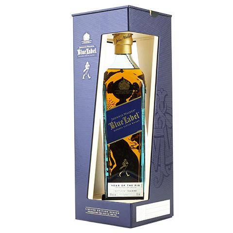 Johnnie Walker Blue Label Year Of The Pig Limited Edition Scotch Whisky (2019) 