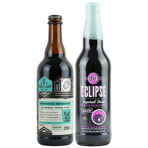 Bottle Logic Fundamental Observation / Eclipse Joseph Magnus Imperial Stout 2 Pack 