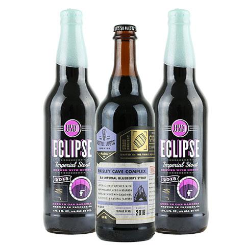 Bottle Logic Paisley Cave Complex / Eclipse Joseph Magnus Imperial Stout 3 Pack 
