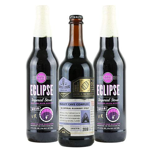 Bottle Logic Paisley Cave Complex / Eclipse Vanilla Rye Imperial Stout 3 Pack 