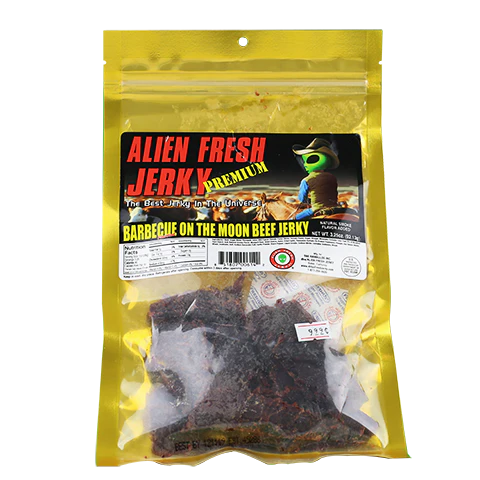 Alien Fresh Barbecue On The Moon Beef Jerky 