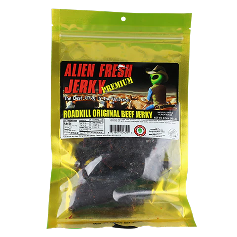 Alien Fresh Roadkill Original Beef Jerky 