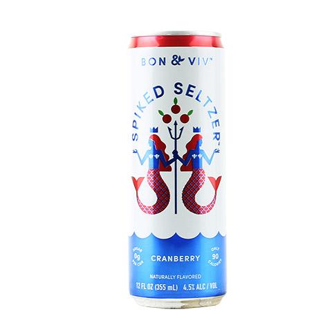 BON & VIV Spiked Seltzer Cranberry 