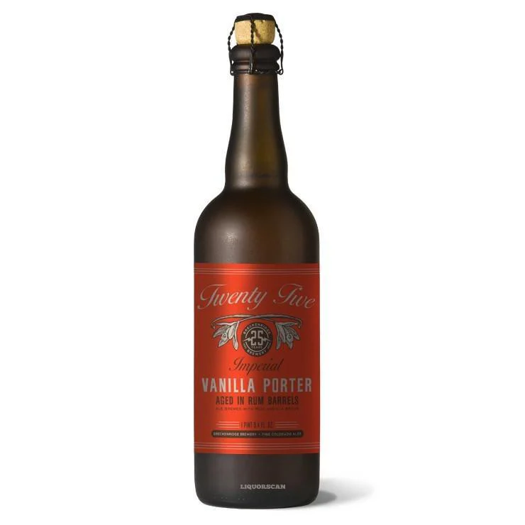 Breckenridge Twenty Five Imperial Vanilla Porter Aged in Rum Barrels 