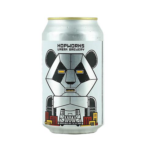 Hopworks Urban Brewery Robot Panda 