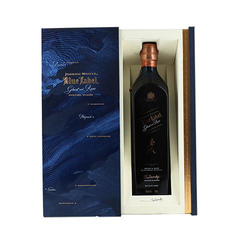 Johnnie Walker Blue Label Ghost and Rare Brora Whisky 