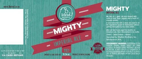 8 Wired Mighty Imperial Ale 