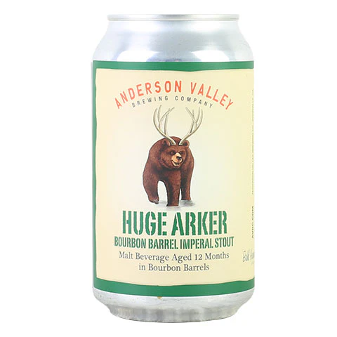 Anderson Valley Huge Arker Bourbon Barrel Aged Imperial Stout 